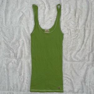 Hollister Green Tank Top